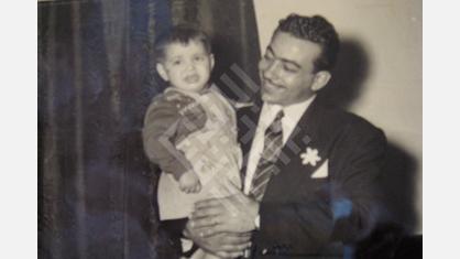 Uncle Ibrahim with Nephew Moustafa