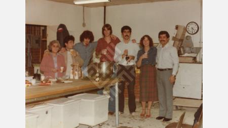 Saleh Family and Friends at Neomonde Opening, 1979