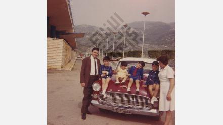 Khayrallah Family with Car
