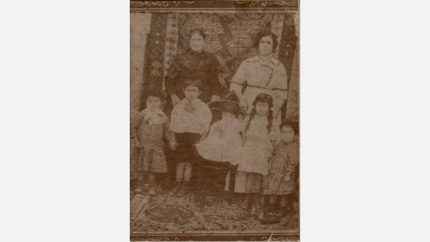 Portrait of Sitty Nasima and Zaytoun Family, 1890s