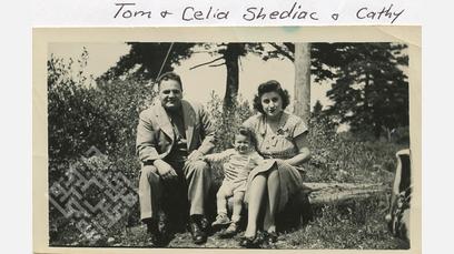 Tom, Celia, and Cathy Shediac
