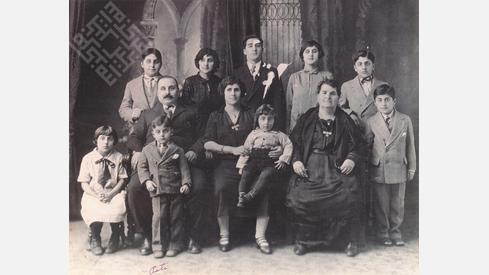 Shadroui Family with Peter as a Child